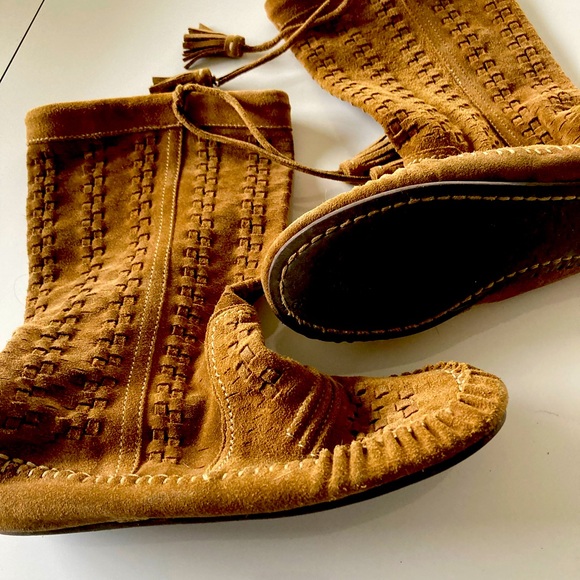 Lucky Brand Suede Boots 6.5 - Picture 1 of 4